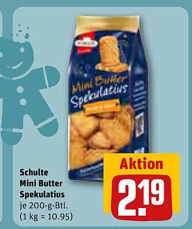 Schulte Mini Butter Spekulatius