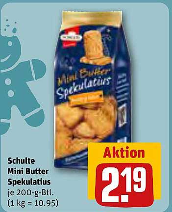 Schulte Mini Butter Spekulatius