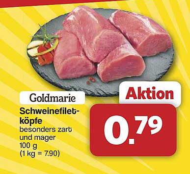 Schweinefiletköpfe