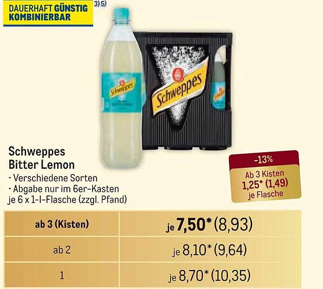 Schweppes Bitter Lemon