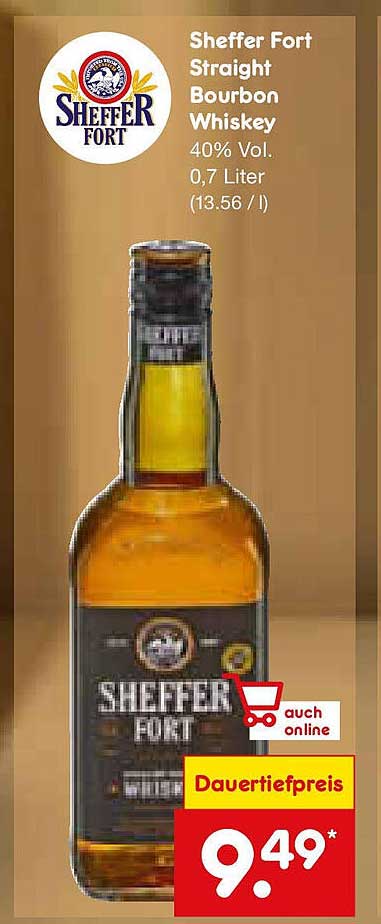 Sheffer Fort Straight Bourbon Whiskey