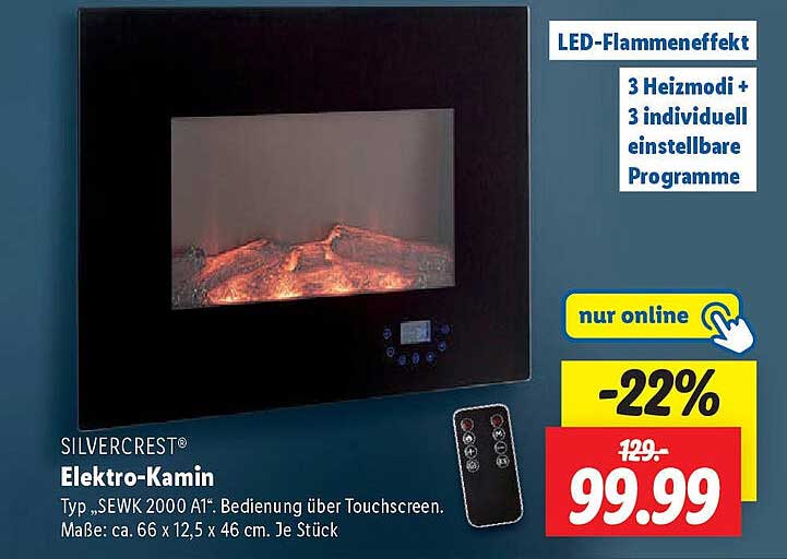 SILVERCREST® Elektro-Kamin