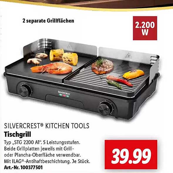 SILVERCREST® KITCHEN TOOLS Tischgrill