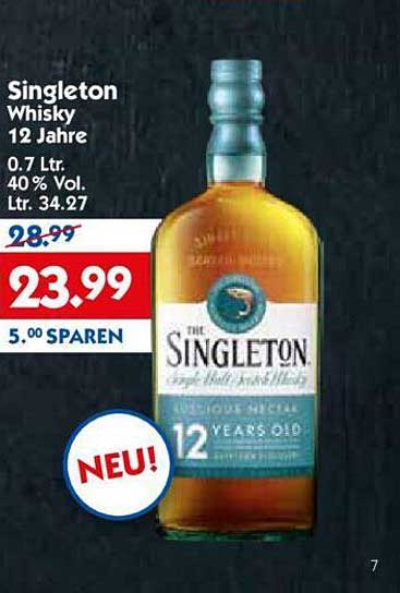 Singleton Whisky 12 Jahre