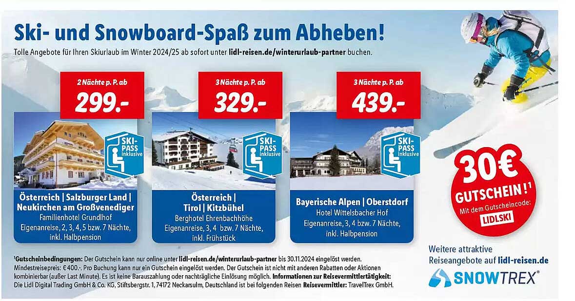 Ski- und Snowboard-Spaß zum Abheben!