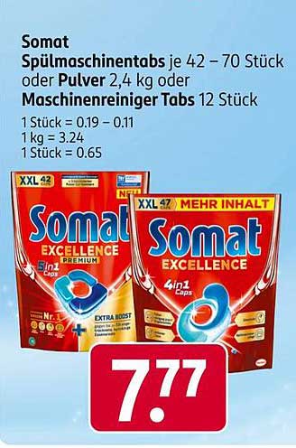 Somat Spülmaschinentabs