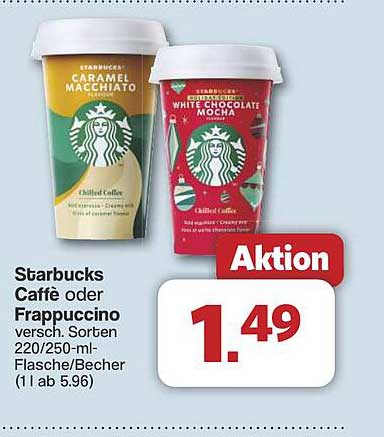 Starbucks Caffè oder Frappuccino