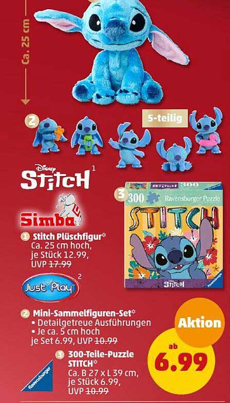 Stitch Plüschfigur