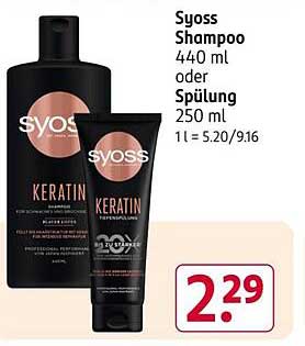 Syoss Shampoo