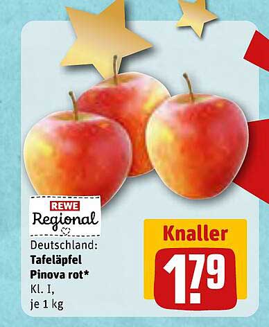 Tafeläpfel Pinova rot*