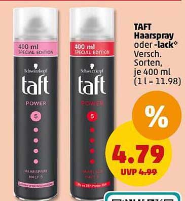 TAFT Haarspray oder -lack*