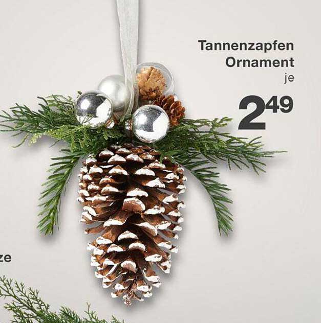 Tannenzapfen Ornament