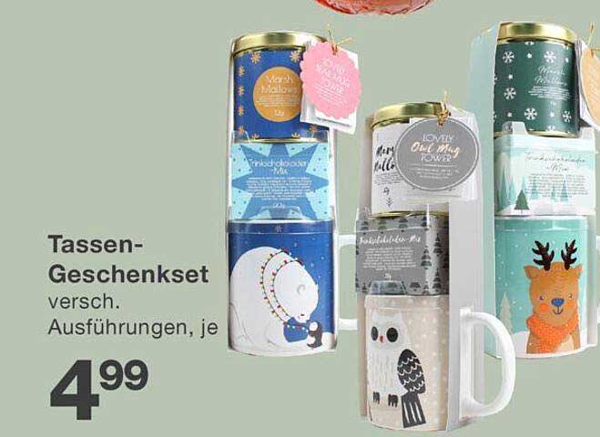 Tassen-Geschenkset