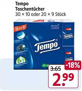 Tempo Taschentücher