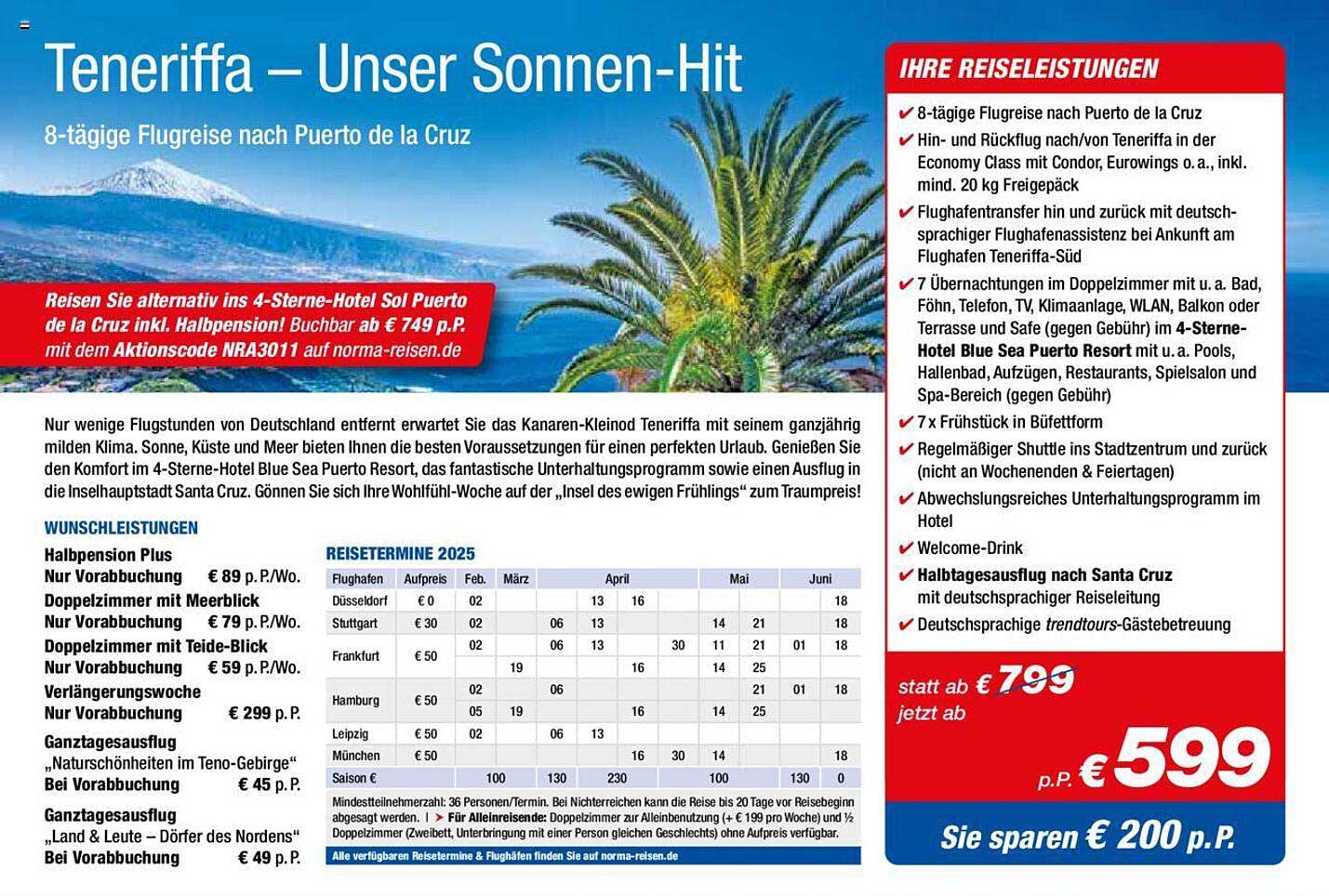 Teneriffa – Unser Sonnen-Hit