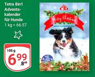 Tetra 8in1 Adventskalender für Hunde