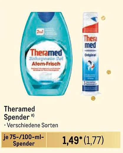 Theramed Spender