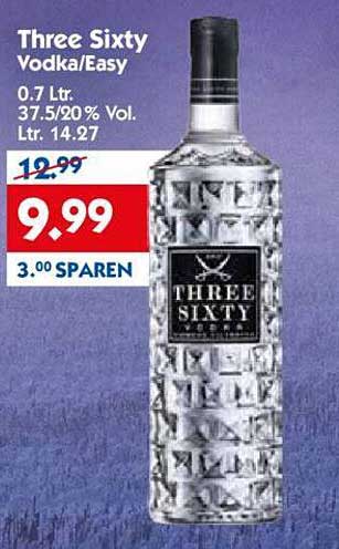 Three Sixty Vodka/Easy