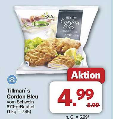 Tillman`s Cordon Bleu