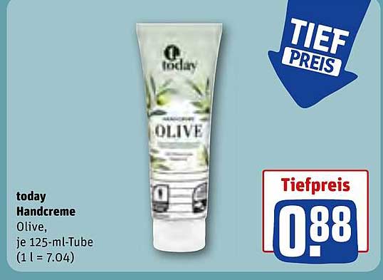 today Handcreme Olive