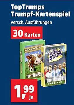 TopTrumps Trumpf-Kartenspiel