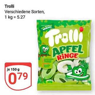 Trolli Apfel Ringe