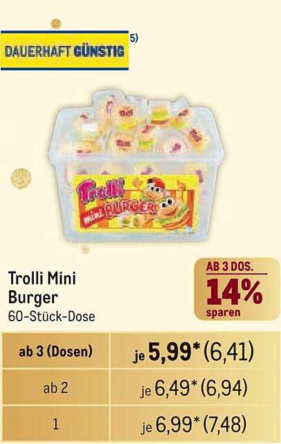 Trolli Mini Burger