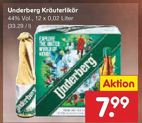 Underberg Kräuterlikör