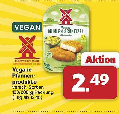 Vegane Mühlenschnitzel