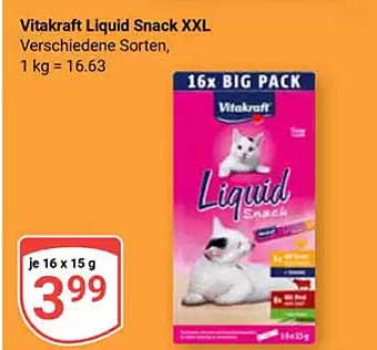 Vitakraft Liquid Snack XXL