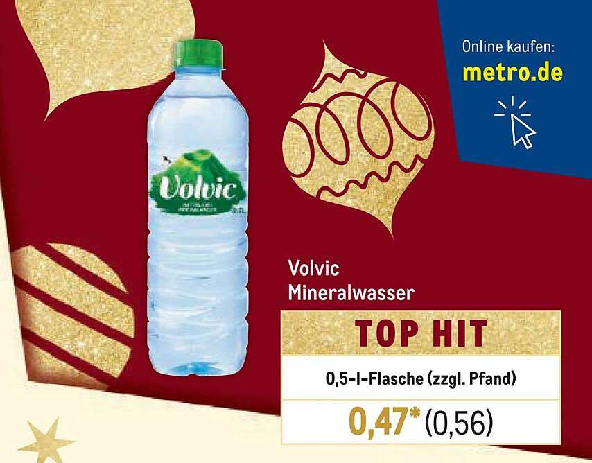 Volvic Mineralwasser