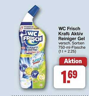 WC Frisch Kraft Aktiv Reiniger Gel