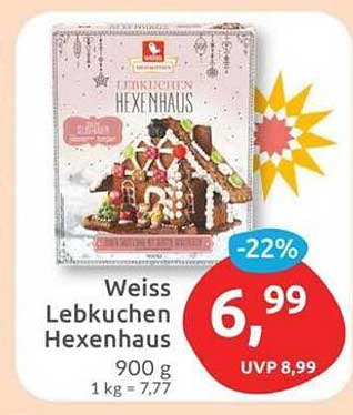 Weiss Lebkuchen Hexenhaus