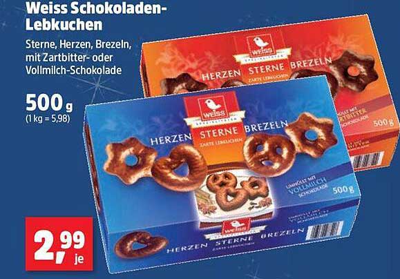 Weiss Schokoladen-Lebkuchen