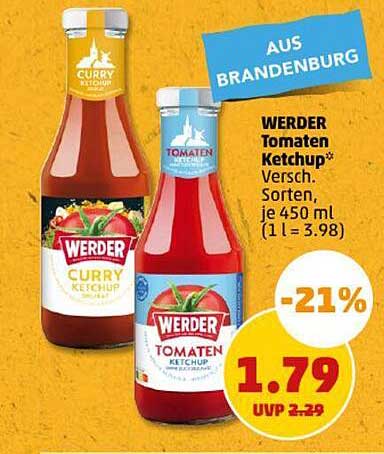 WERDER Tomaten Ketchup*