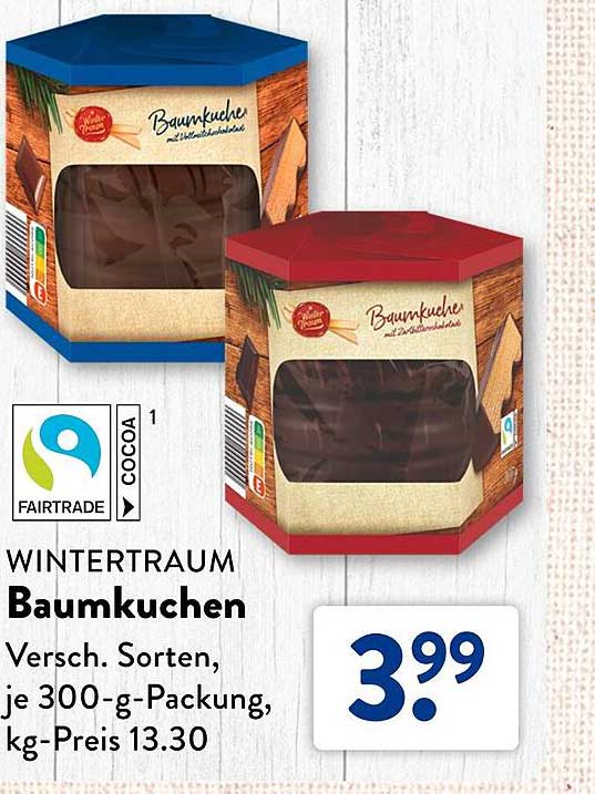 WINTERTRAUM Baumkuchen