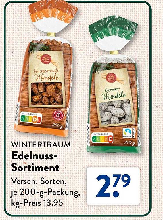 WINTERTRAUM Edelnuss-Sortiment