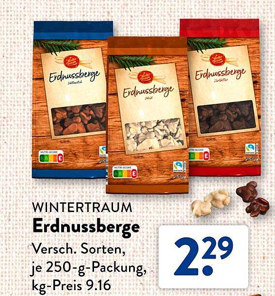 WINTERTRAUM Erdnussberge