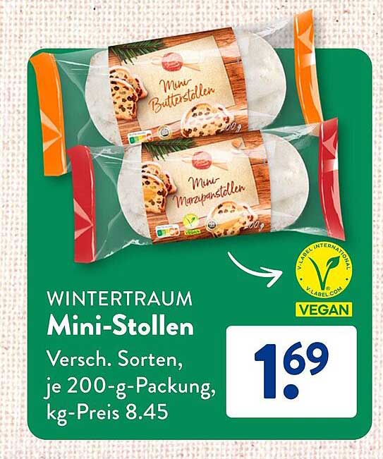 WINTERTRAUM Mini-Stollen