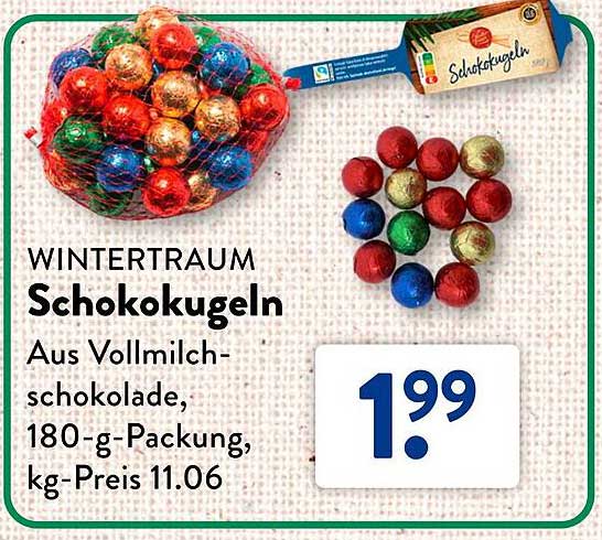 WINTERTRAUM Schokokugeln