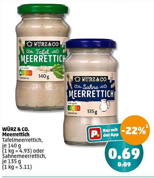 WÜRZ & CO. Meerrettich