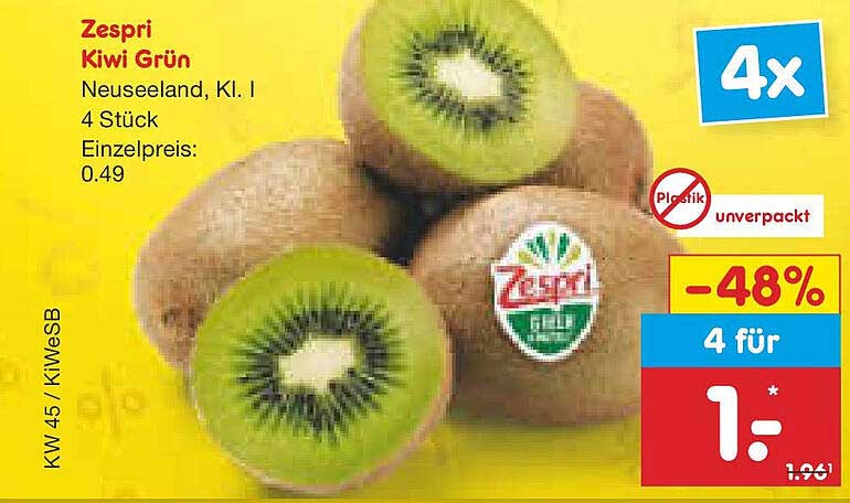 Zespri Kiwi Grün