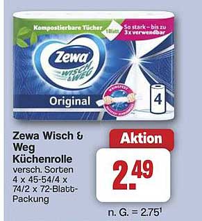 Zewa Wisch & Weg Küchenrolle