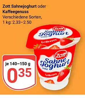 Zott Sahnejoghurt