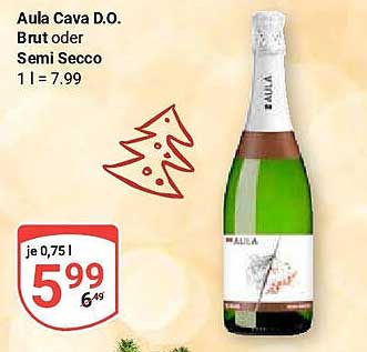 Aula Cava D.O. Brut oder Semi Secco