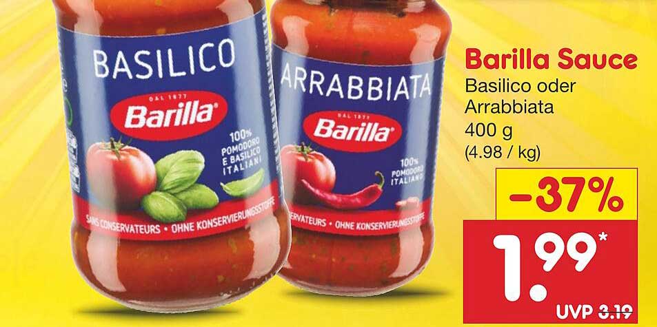 Barilla Sauce