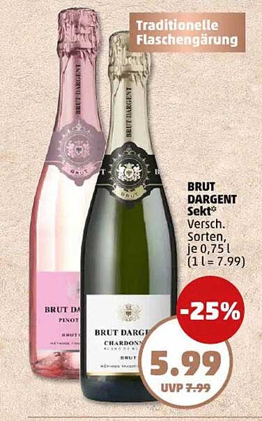 BRUT DARGENT Sekt*