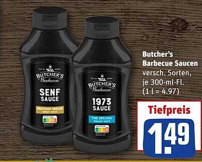 Butcher's Barbecue Saucen