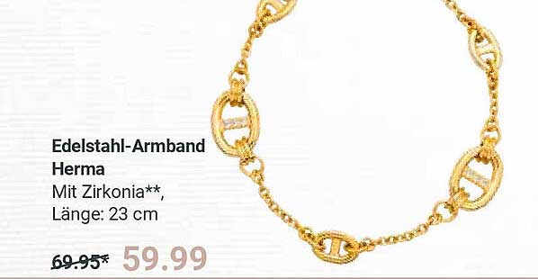 Edelstahl-Armband Herma