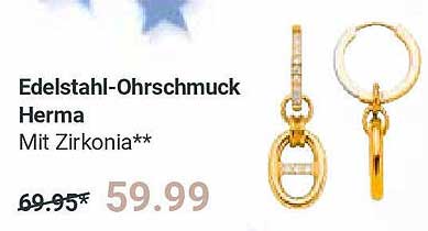 Edelstahl-Ohrschmuck Herma